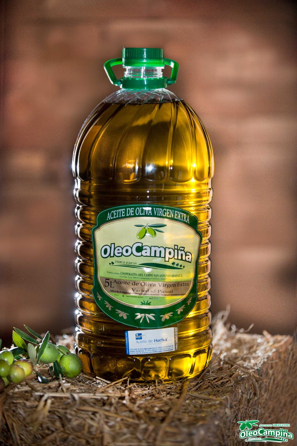 Aceite De Oliva Virgen Extra Picual (Garrafa 5 litros)